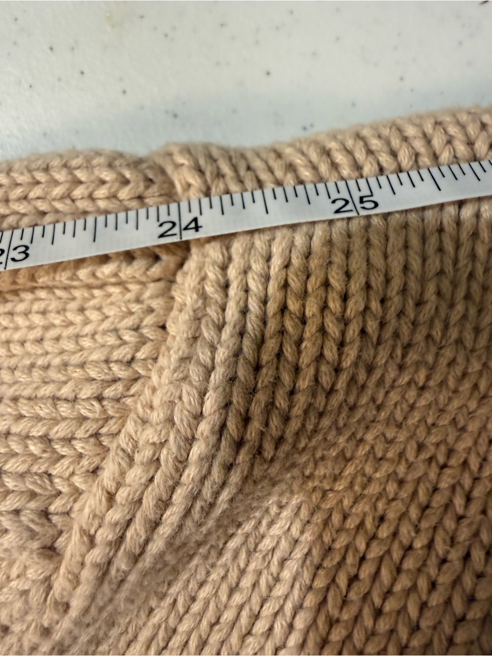 Natural Instincts Cotton Full Zip Cardigan Cream Black Size Small Preppy - Picture 10 of 10
